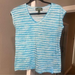 RALPH LAUREN ACTIVE Tank Style Loose Fit Shirt - 100% cotton - Women’s XS
